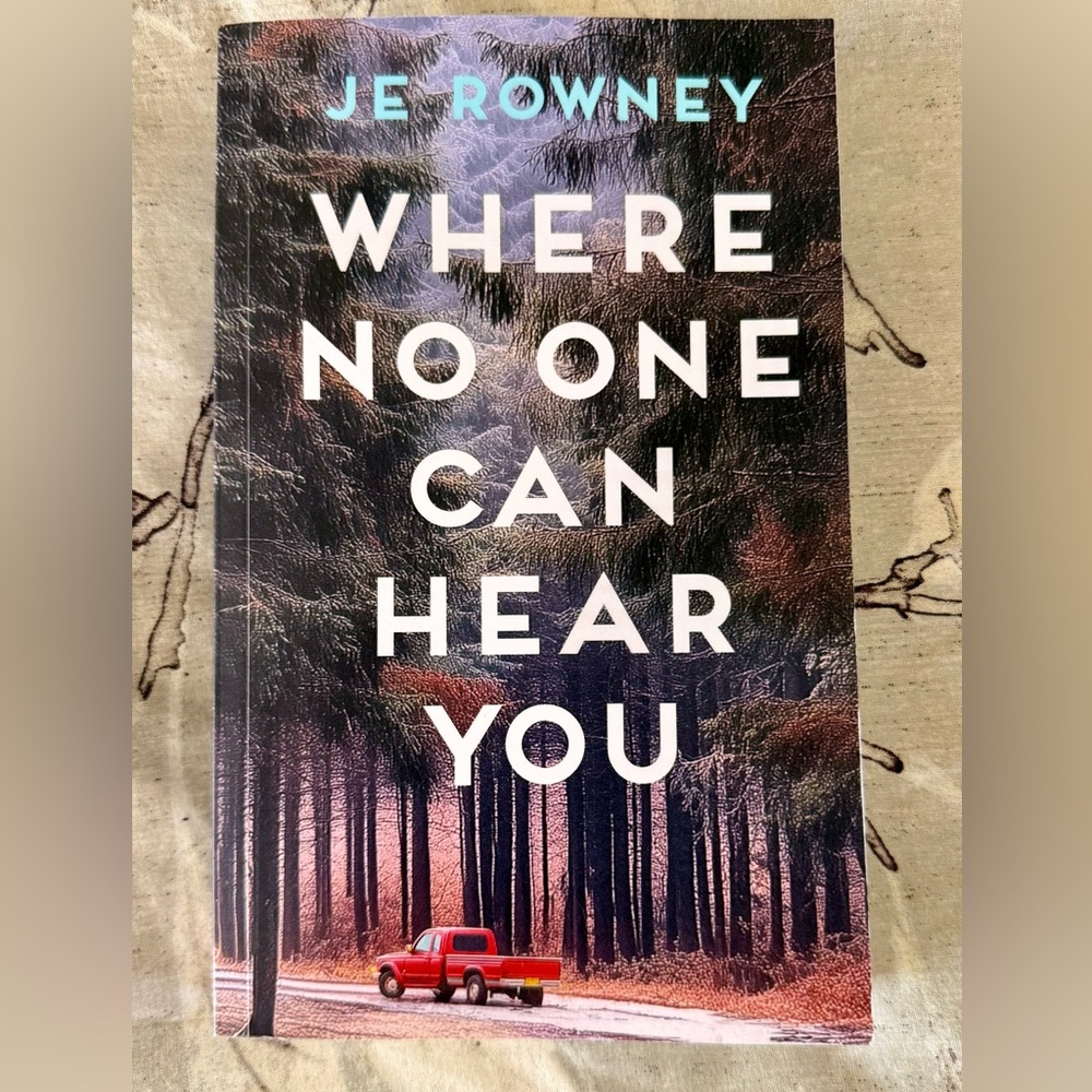 🔥4 for $20🔥📓🩵Where No One Can Hear You by J. E. Rowney🩵📓